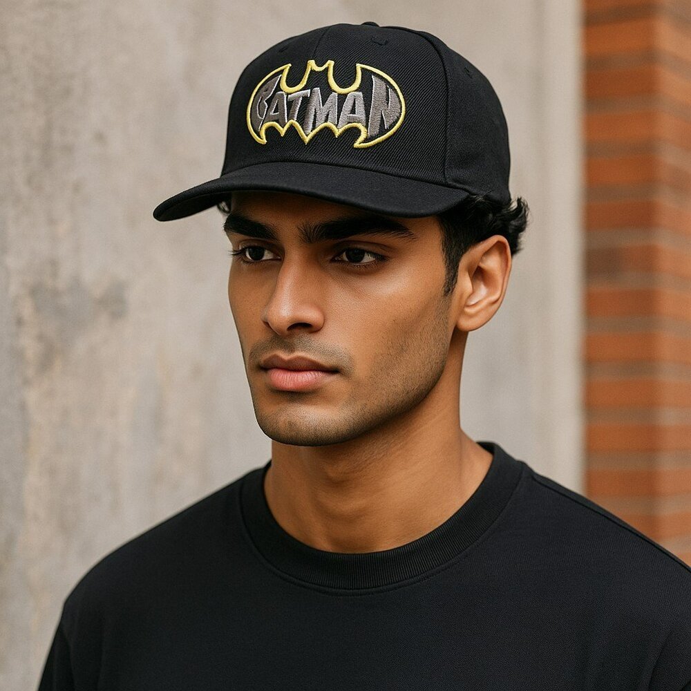 Batman DC Comics Logo Snapback Bioworld Adjustable Cap Hat One Size Fits Most